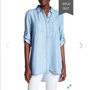 Roll Sleeve Button Down Shirt